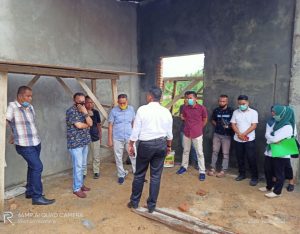 Komisi III DPRD Bolmut melakukan peninjauan proyek PCS 119