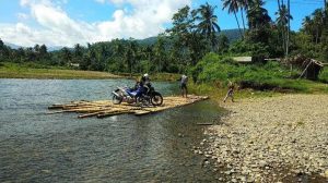 Lokasi yang akan dibangun Jembatan Goyo