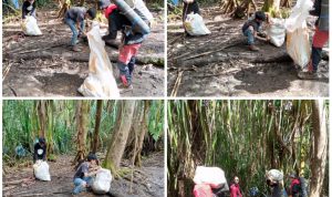 Rayakan Milad Ke-6, KPA Kano-Kano Gelar Aksi Pungut Sampah di Gunung Ambang