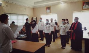 Ini Harapan Sekot, Usai Melantik 7 Pejabat Fungsional Auditor