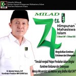 Ucapkan Selamat Milad HMI Ke-74, Iskandar Kamaru Ingatkan Kontribusi untuk Umat dan Bangsa