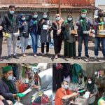 HMI BMR Bagikan Masker Gratis di Milad HMI Ke-74