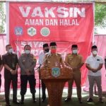 Bupati Bolsel Buka Forum Pencanangan Vaksinasi Covid-19