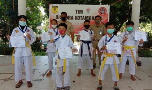 30 Atlet Karate Inkanas Kotamobagu Ukir Prestasi Tingkat Nasional