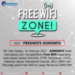 Kominfo Bolmong Sediakan Wifi Gratis di Sembilan Titik Ini