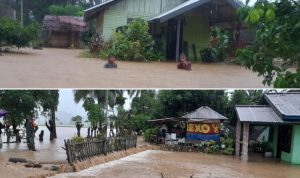 Air Sungai Meluap, Warga Pontak Mulai Mengungsi