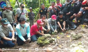 Tim Dinas Kehutanan Sulut, BKSDA, TNDNW dan WCS Kunjungi Bolsel