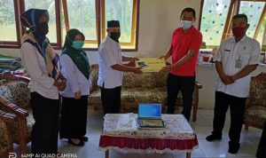 Pangau Tunaikan Janji Reses di SD 1 Tuntung Timur