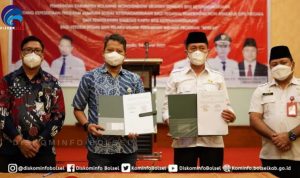 Bupati Bolsel Teken MoU Bersama BPJS Ketenagakerjaan