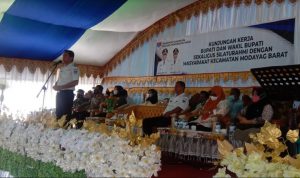 Kunker di Kecamatan Modayag Barat dan Modayag Induk, Sachrul-Oskar Teringat Saat Kampanye