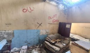 Asrama Mahasiswa Bolmut di Kota Palu Rusak Parah