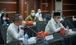 Bupati Bolsel Hadiri High Level Meeting TIPD dan TP2DD Sulut