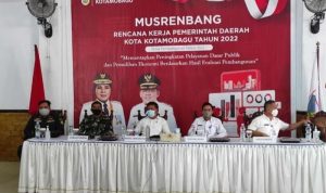 Mewakili Wali Kota, Nayodo Buka Musrenbang RKPD Kotamobagu 2022