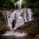 Air Terjun Kosibidan Boltim Bak Mutiara Ditengah Hutan