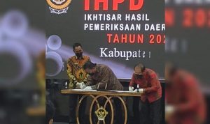 Pemkab Bolmut Serahkan LKPD ke BPK-RI Perwakilan Sulut