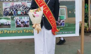 Khasya Syazwani K Damopolii, Dilantik Menjadi Ketua OSIS SMPN 1 Kotamobagu