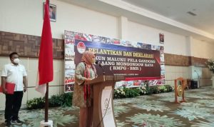 Hadiri Pelantikan & Deklarasi RMPG-BMR, Ini Harapan Wali Kota