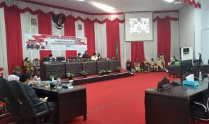 DPRD Gelar Paripurna Penyampaian LKPJ Wali Kota Kotamobagu