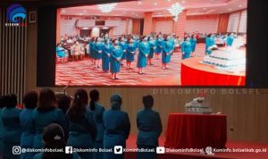 Ketua TP-PKK Bolsel Hadiri Rakerda PKK Tingkat Provinsi