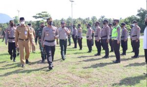 Pemda Boltim dan Polres, Apel Kesiap Siagaan Tanggap Bencana