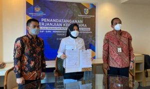 Optimalkan Pemungutan Pajak, Tatong Bara Teken PKS Dengan DJP dan DJPK