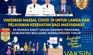 Pemkab Boltim Siap Lakukan Vaksinasi untuk Lansia