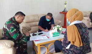 Dinas PUPR Kotamobagu Teken MoU Bersama Kodim 1303 BM