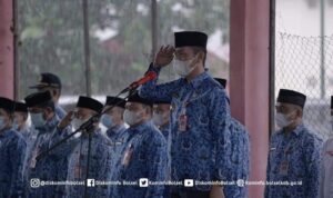 Bupati Bolsel Pimpin Apel Perdana Pasca Libur Idul Fitri 1442 H