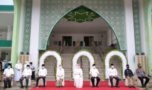 Hadiri Peresmian MABM, Sachrul Punya Niat Bagun Masjid Agung di Boltim