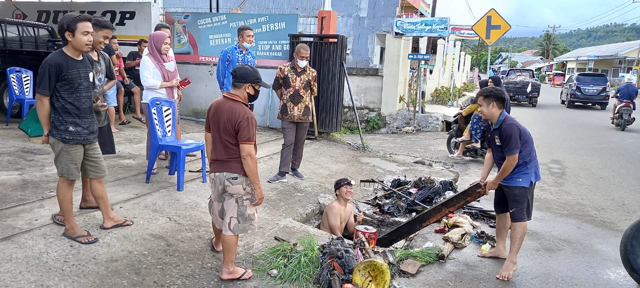 Kadis LH Kotamobagu Imbau Warga Tidak Buang Sampah di Drainase