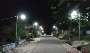 175 Unit Lampu Terangi Desa Idumun