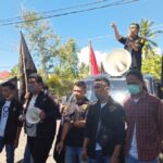 Soal Isu Mafia Proyek, LSM Penjara Gelar Aksi Demo di Kantor Bupati Bolmut