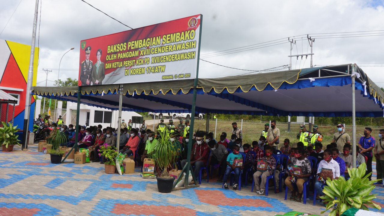 Pangdam XVII/Cen dan Danrem Merauke Dukung Suksesnya PON XX Papua