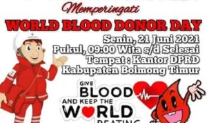Peringati Hari WBDD, PMI, Pemkab dan DPRD Gelar Donor Darah