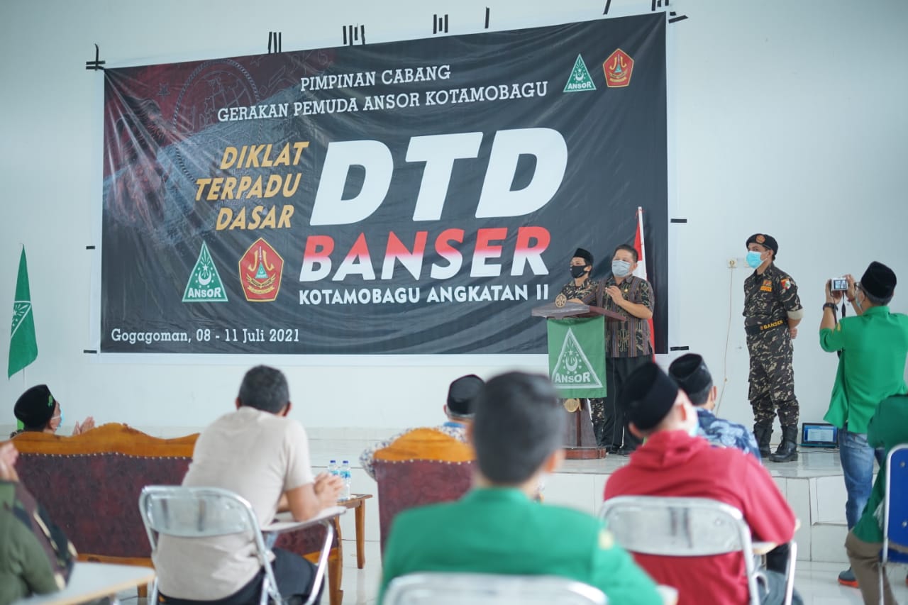 Pemkot Kotamobagu Ajak GP Ansor Terus Bersinergi Mambangun Daerah