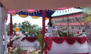 Bupati Yasti Mendukung Sepenuhnya Pembangunan Polres Bolmong