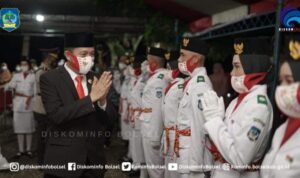 Paskibraka Bolsel Tahun 2021 Dikukuhkan.