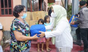 Pemkot Kotamobagu Salurkan Bantuan untuk Korban Kebakaran di Kotabangon