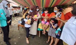 Antisipasi Rasa Trauma, DP3A Kotamobagu Lakukan Trauma Healing Bagi Anak-Anak Korban Kebakaran