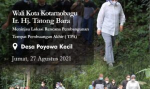 Tatong Bara Tinjau Lokasi Rencana Pembangunan Jembatan Monsi dan TPA Baru