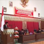 Bupati dan Wabup Bolsel Hadiri Paripurna Pengambilan Keputusan Ranperda RPJMD Tahun 2021-2026