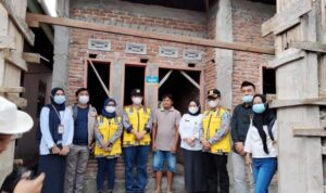 Sejumlah Rumah Yang Dibangun Lewat BSPS di Kotamobagu Ditinjau Tim Kementerian PUPR