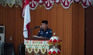 Bupati Bolsel Buka Sosialisasi Perbup Tentang Peran Desa dalam Pencegahan Stunting