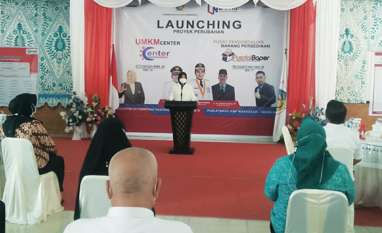 Tatong Bara Launching UMKM Center