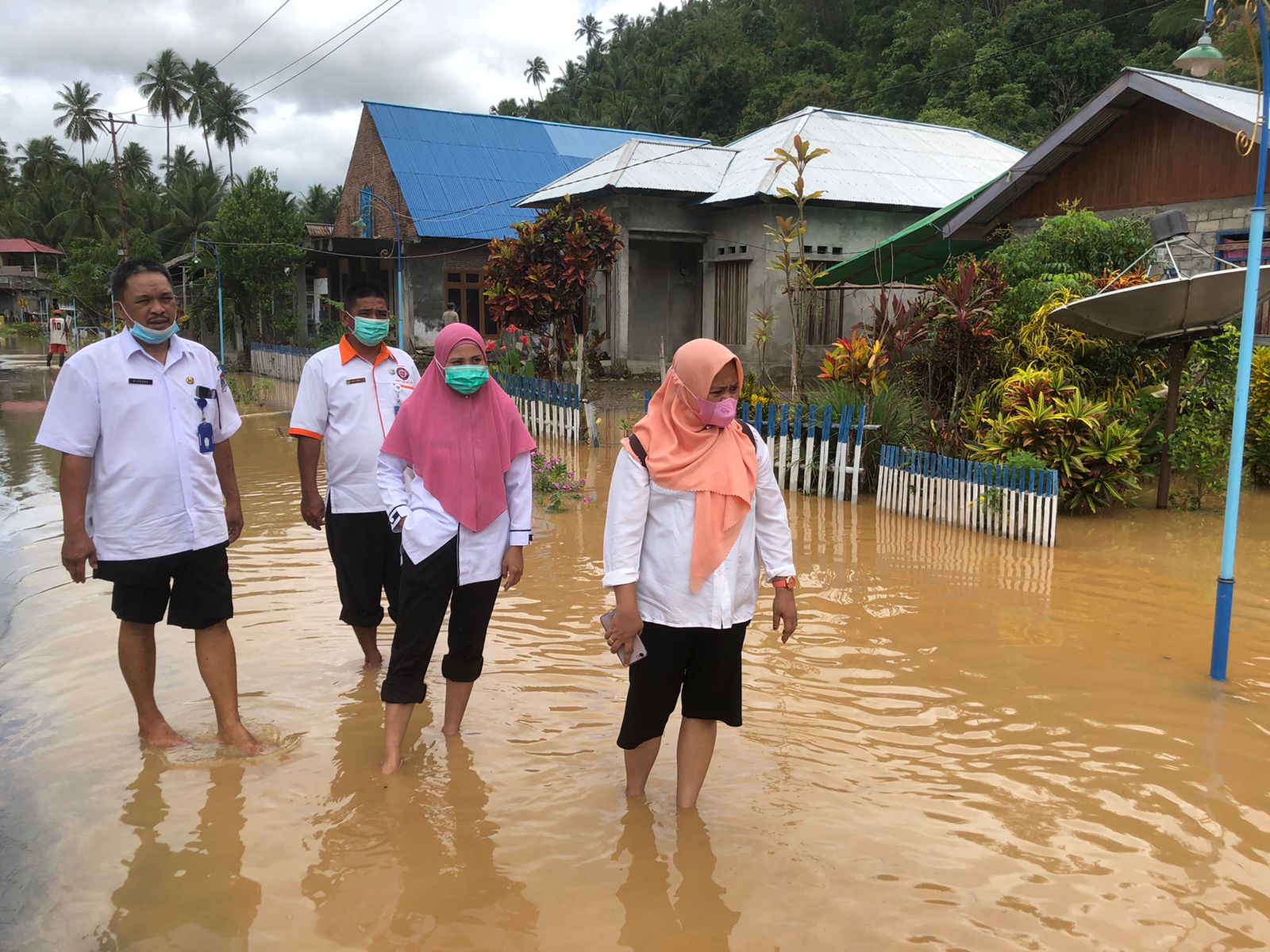Curah Hujan Meningkat, Rumah Warga di Motongkad Terendam Banjir, BPBD Imbau Warga Waspada