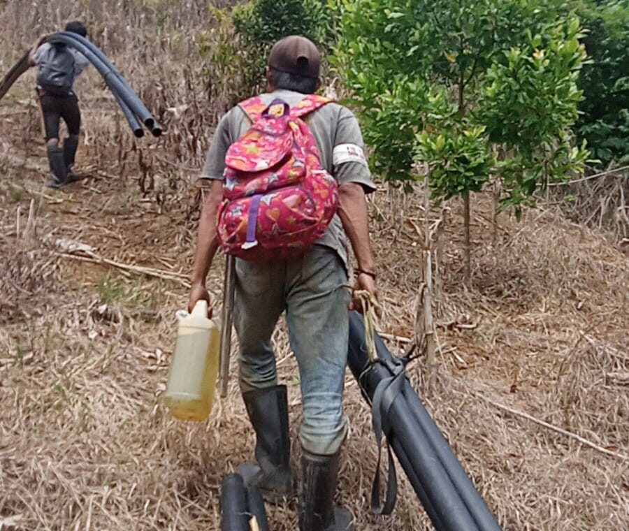 Masyarakat Desa Loyow Bersyukur atas Program Pamsimas Air Bersih So Dekat