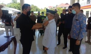 Bupati Boltim Lantik Sangadi Desa Bongkudai