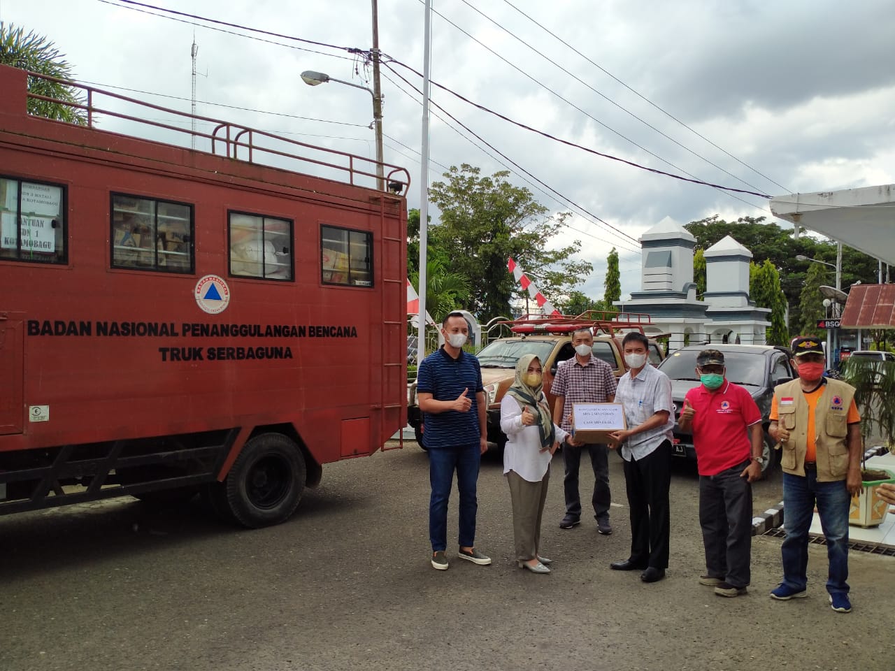 Pemkot Kotamobagu Salurkan Bantuan Bagi Korban Bencana Alam di Minahasa Utara