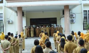 Pimpin Apel Pagi, Ini Penegasan Bupati Boltim pada Seluruh ASN
