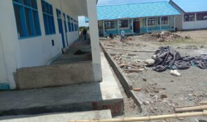 Kadis Dikbud Boltim Minta Kontraktor Pekerjaan Proyek Bangunan Sekolah Sesuai RAB